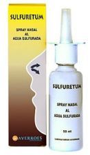 Spray nasal à l&#39;eau Sulfuretum sulfureux. 50 ml.