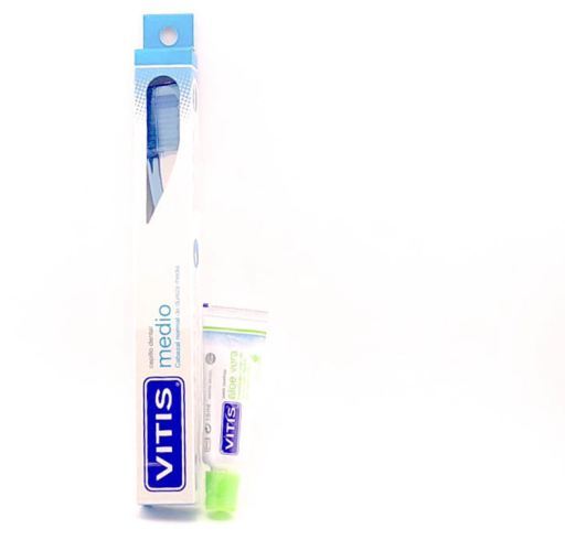Brosse à dents adulte Vitis boîte moyenne V2