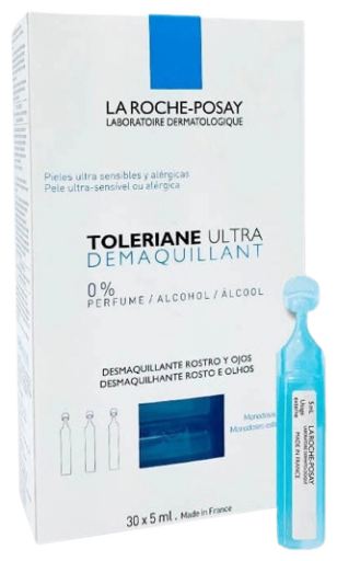 Démaquillant Yeux Toleriane 30 x 5 ml