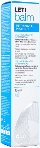 Gel hydratant intranasal Letibalm 15 ml