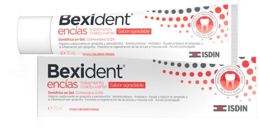 Gel dentifrice adjuvant Bexident Gums 75 ml