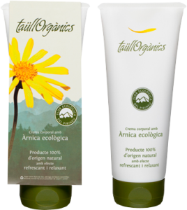 Crème d&#39;arnica à l&#39;extrait de fleurs d&#39;arnica bio