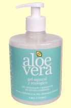 Avec Gel d'Aloe Vera 500 Ml de rose musqu&eacute;e.