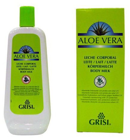 Lait corporel à l&#39;aloe vera