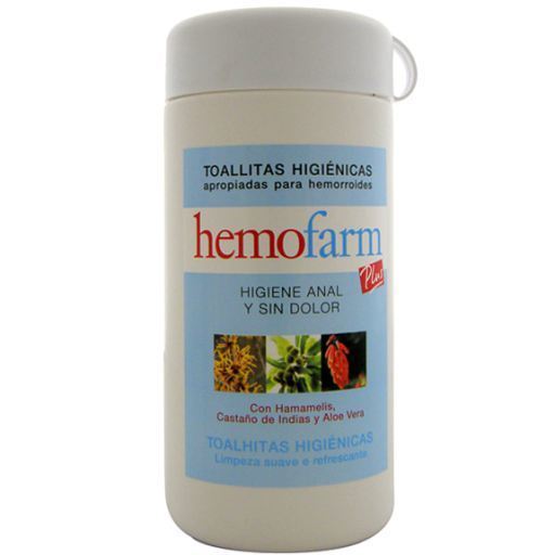 Robot Hemofarm Plus 60 lingettes