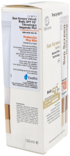 Crème solaire corps velours SPF 50+ 125 ml