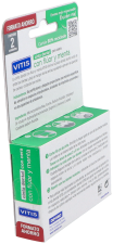 Vitis Dental Tape with Fluorine and Mint 2x50 ml