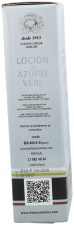 Bouteille de lotion Sulfur Veri.