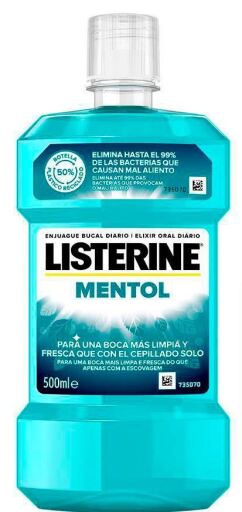 Bain de bouche au menthol 500 ml