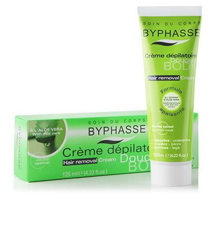 Cr&egrave;me d&eacute;pilatoire &agrave; l&rsquo;aloe vera 125ml