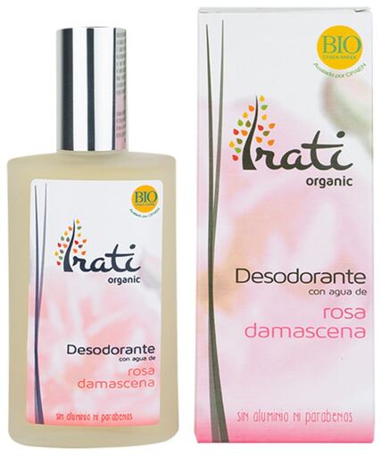 Déodorant à la rose de Damas bio 100 ml