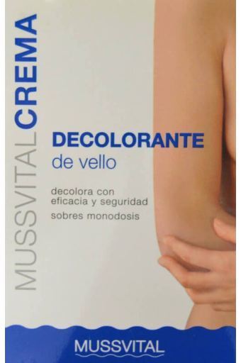 Crème décolorante pour cheveux Mussvital