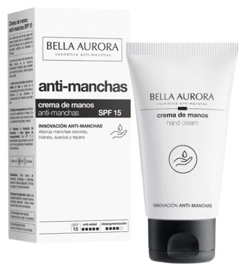 Crème Mains Anti-Tâches et Anti-Âge SPF 15 75 ml