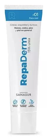 Crème Repaderm 15 % d&#39;urée pour les mains, les pieds et les coudes 75 ml