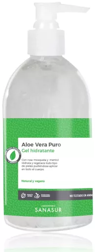 Gel hydratant pur à l&#39;aloe vera 500 ml