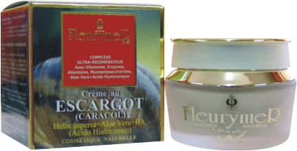 Crème visage Aloe + Escargot + Acide hyaluronique 50 ml
