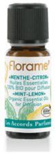 Composition des huiles essentielles. Menthe Citron 10 ml