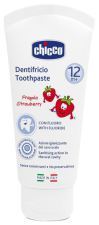 Pâte de fraise 12 mois et plus avec fluorure