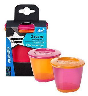 Découvrez 2 petits pots pour bébé avec couvercle