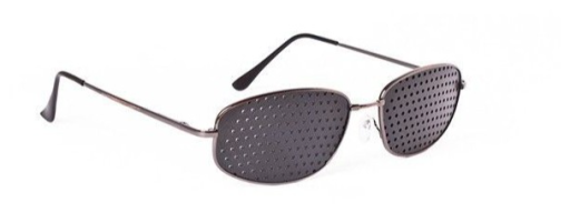 Lunettes réticulaires en métal Irisana