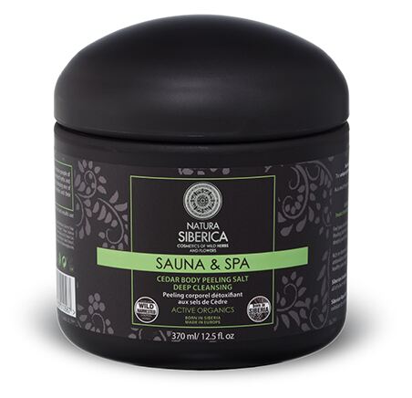 Peeling Sauna &amp; Spa au Sel Détox de Cèdre 370 ml
