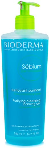 Sebium Gel Moussant Nettoyant Purifiant 500 ml