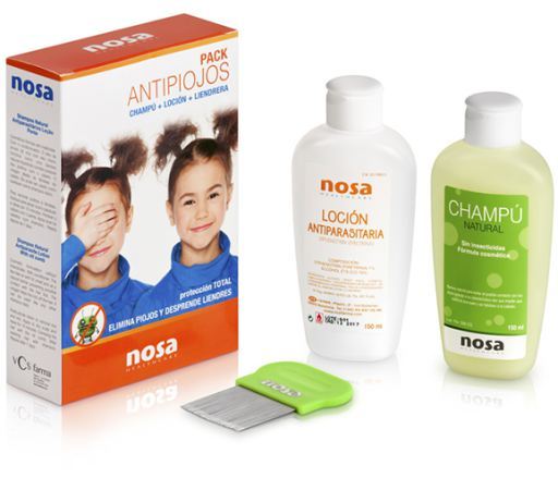 Pack Anti-Poux Lotion + Shampoing + Peigne