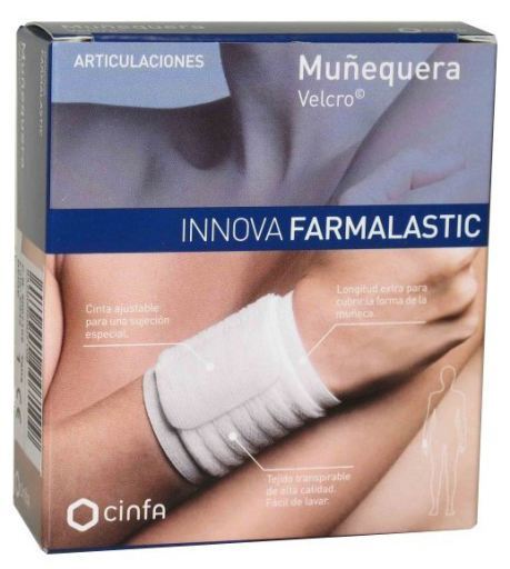 Bracelet Velcro beige Farmalastic Innova T/PM