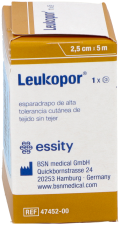 Ruban adhésif Leukopor 2,5 cm x 5 m