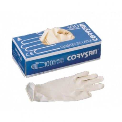 Gants en latex 100 unités moyennes