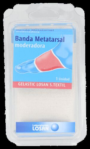 Bande métatarsienne gélastique moyenne