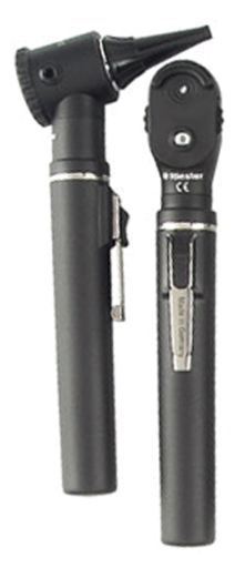 Otoscope Pen-Scope vide 2,7 V noir Réf. 2056-200