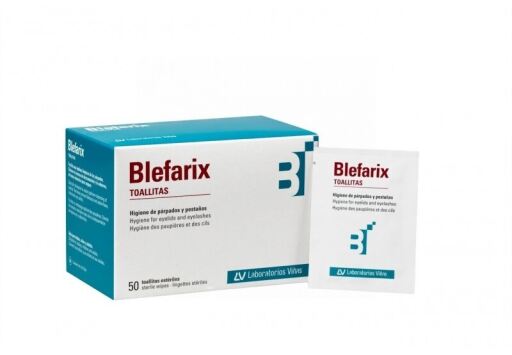 Blefarix 50 lingettes st&eacute;riles