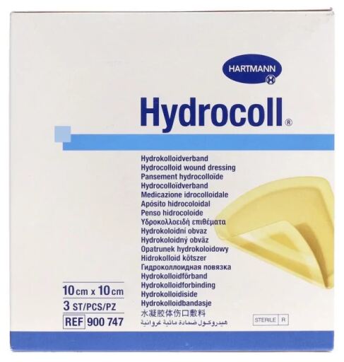 Pansement Hydrocoll 10x10 cm 3 unités