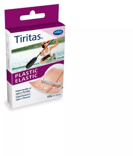 Bandages élastiques en plastique, 10 unités