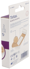 Bandages élastiques en plastique 2 tailles 20 unités