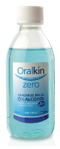 Kin Oralkin Z&eacute;ro Rin&ccedil;age 250ml
