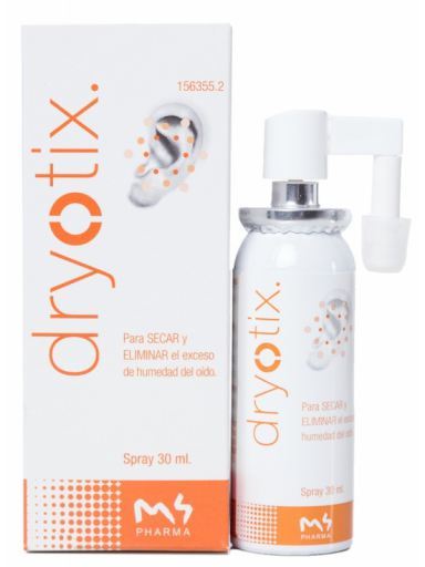 Dryotix Spray hydratant pour les oreilles en exc&egrave;s 30 ml