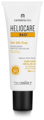 Gel 360º sans huile SPF 50 50 ml