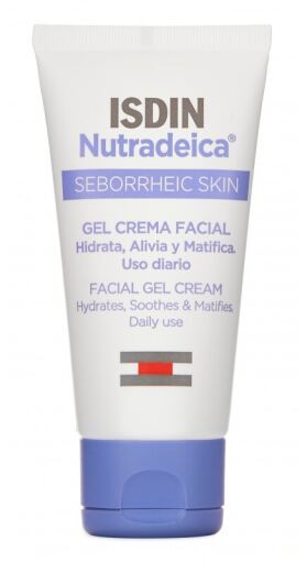 Nutradeica Gel-crème visage pour peaux séborrhéiques 50 ml
