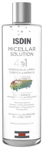 Isdin Solution micellaire nettoyante hydratante pour le visage Ureadin Fusion