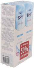 Pack de gel lubrifiant intime 2 x 75 ml