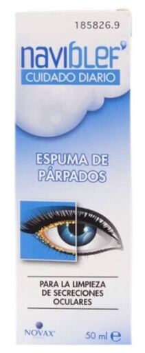 Mousse pour les paupières Naviblef 50 ml