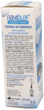 Mousse pour les paupières Naviblef 50 ml