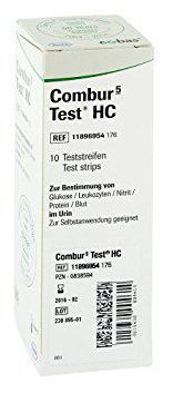 Bandelettes de test urinaire Combur 5 Test Hc 10