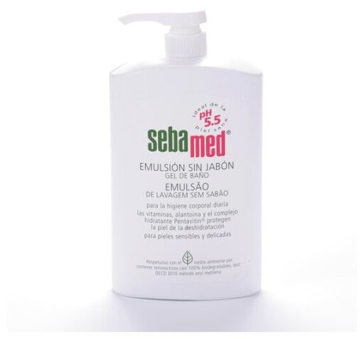 Gel de bain émulsion sans savon 500 ml