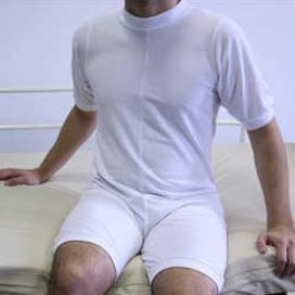 Anota Ensemble pyjama pour incontinence, manches courtes et short