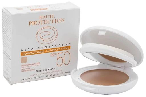 Compact avec Couleur Haute Protection SPF 50
