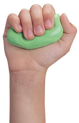 Mastic d&#39;exercice vert semi-dur