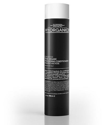 Le conditionneur d'&eacute;paississement biologique Mango &amp; Rose